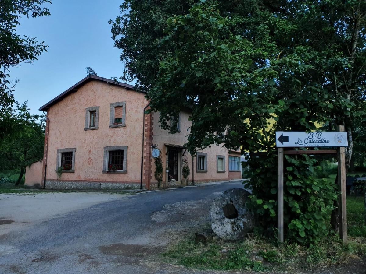 B&B Calecatine Rocca di Botte Bagian luar foto